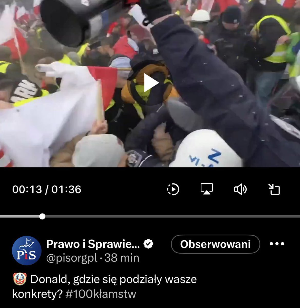 Łudzące podobieństwo, prawda? @pisorgpl rozumiem, że mieliście pozwolenie @FAKT24PL na wykorzystanie mojego materiału w swoim spocie wyborczym? #spot #pis #fakt #kampaniasamorządowa #prawoautorskie #wybory