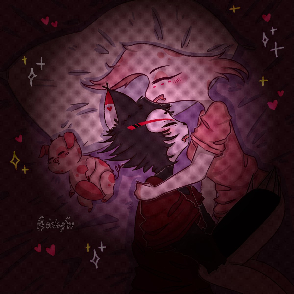 daisyfPP's tweet photo. Los amo tanto, demasiado 🩷🩷🩷 Dibujarlos me da años de vida (⁠●⁠’⁠3⁠)⁠♡⁠(⁠ε⁠`⁠●⁠)

#art #draw #fanart #HazbinHotel #angeldust #husk #huskerdust #huskerdustfanart #HazbinHotelAngelDust #HazbinHotelHusk https://t.co/2hHt09CUVl