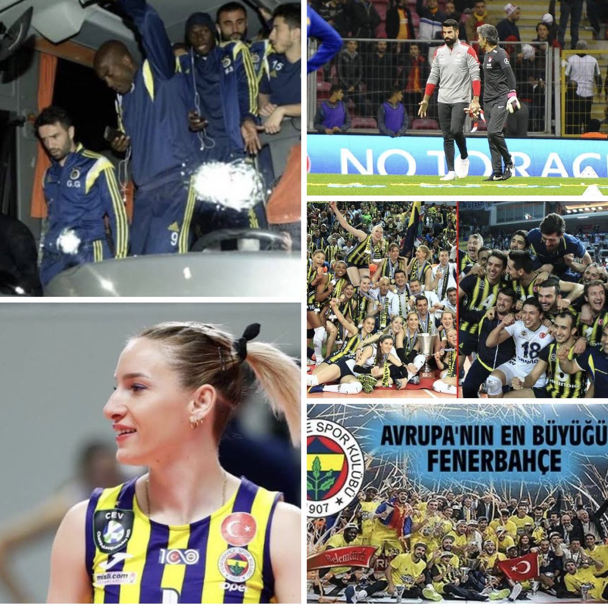 Futbol takımına SUİKAST düzenlenir 42 can ölümden döner ülkede yarım saat konuşulur olay 9 yıldır faili meçhul 

A Milli takım kalecisine ısınmada kendi ülkesinde anne,eş,kızkardeş,çocuğuna kadar küfür yapılır suçlu Volkan Demirel olur 

İki saat ara ile kadın-erkek