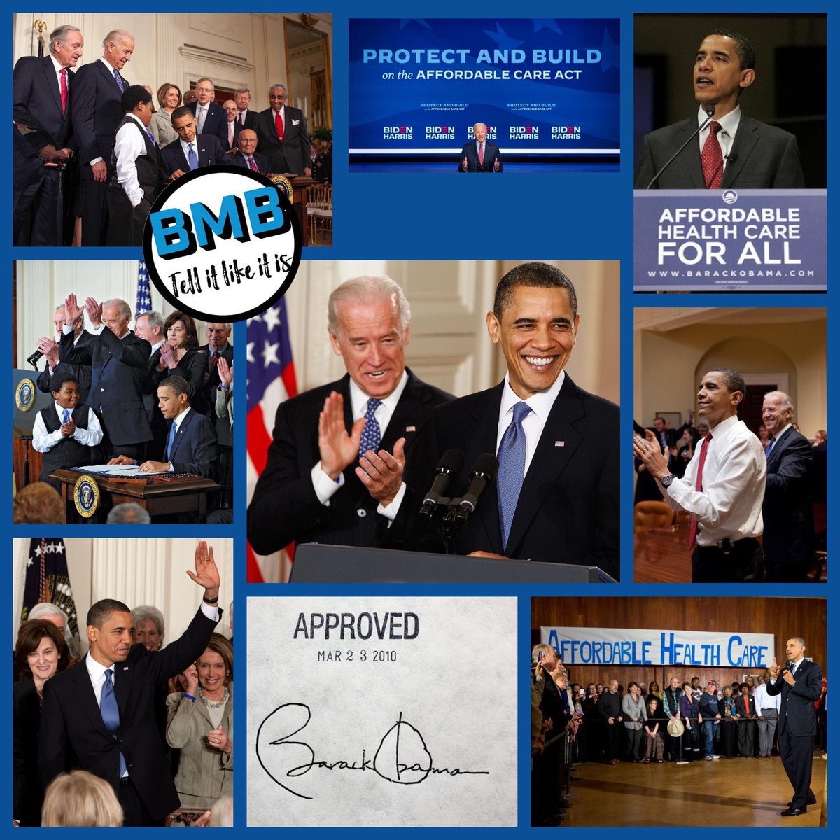 14 years ago The Affordable Care Act was signed into law by President Barack Obama on March 23, 2010. Thank Mr. President Obama for fighting for the American People!
#AffordableCareAct #BarackObama #JoeBiden #DemocratsDeliver #Obamacare