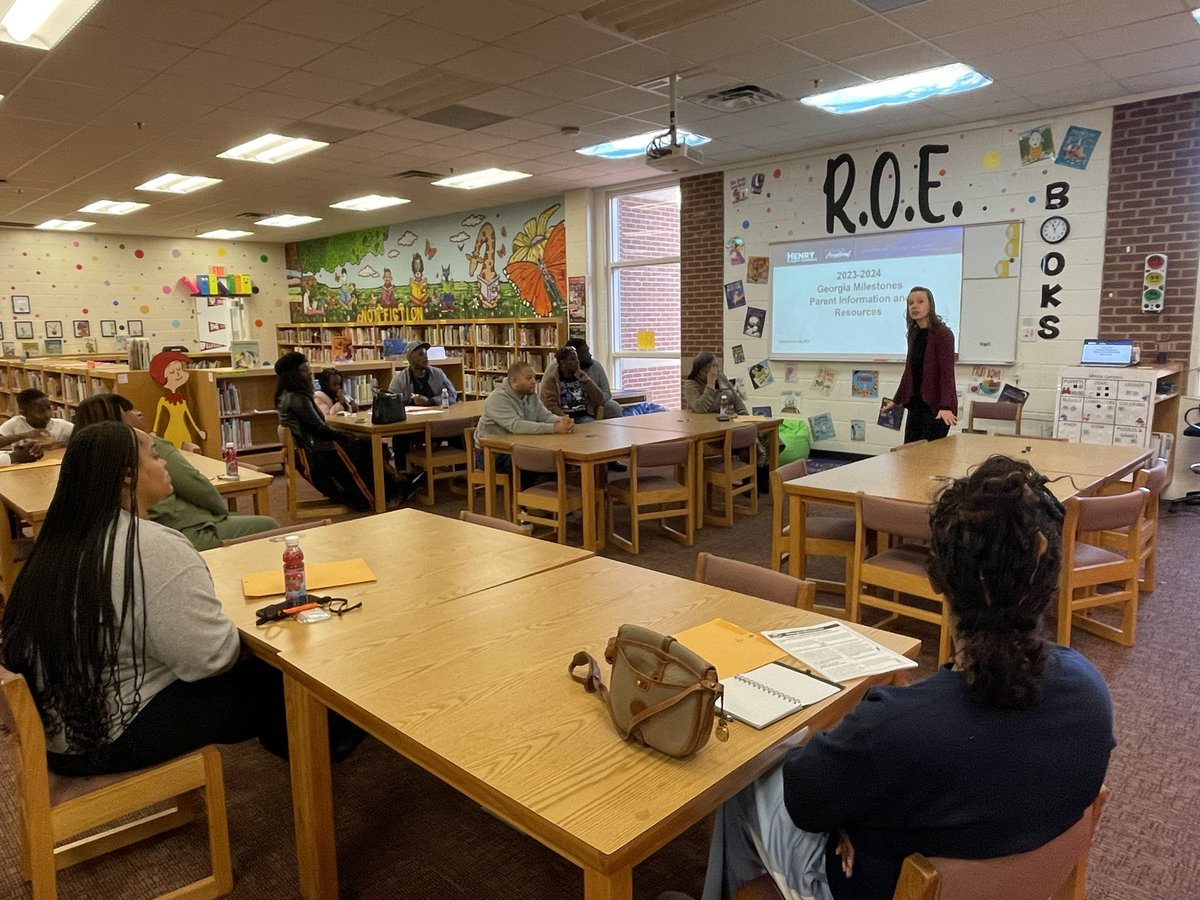 "Happening now! Parents and school leaders are joining forces to prep our kids for the GMAS. Clear expectations and early prep pave the way for growth. #OneSchool #OneMission #OneDirection"