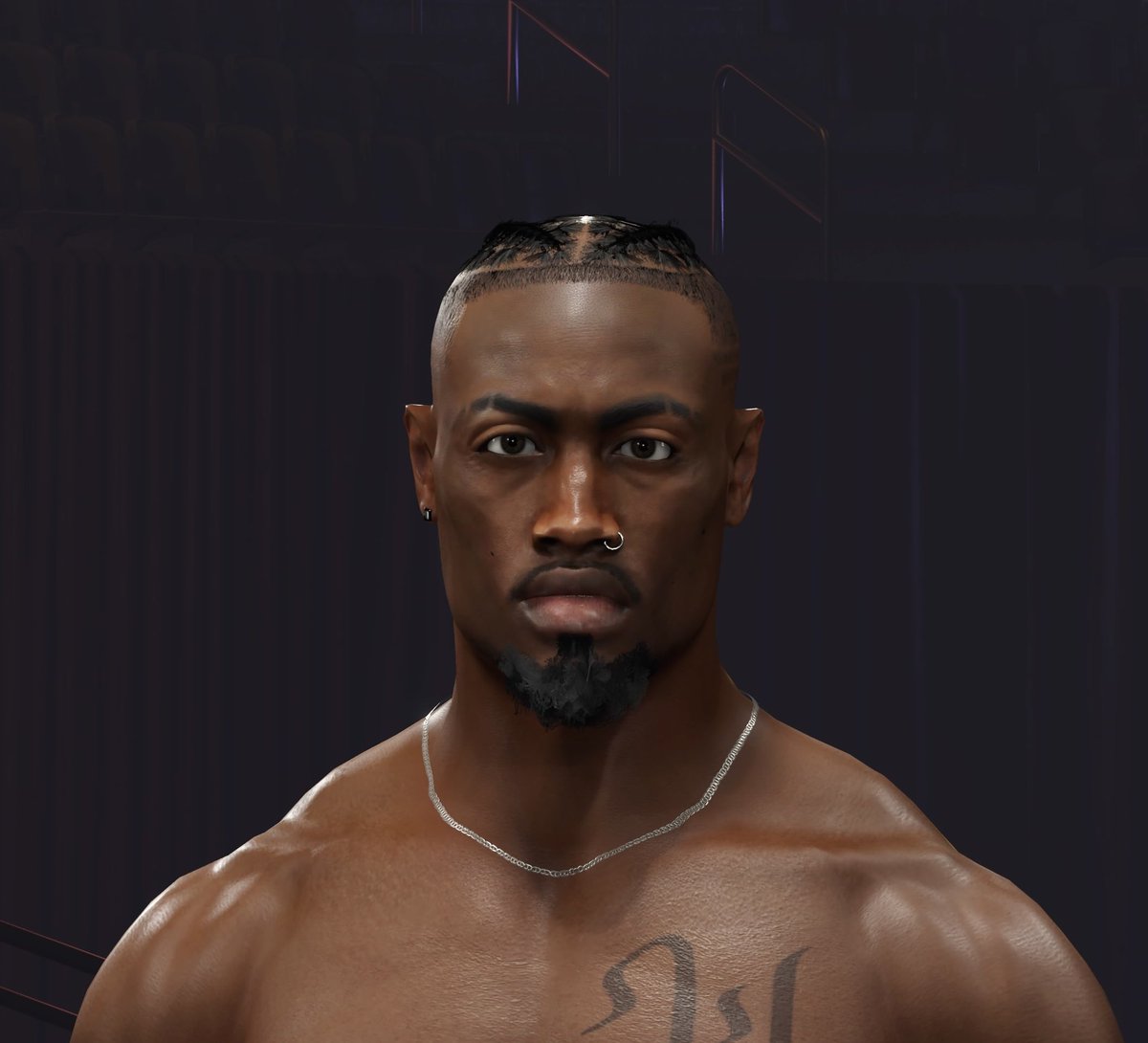 A2JWWE2k's tweet image. ⚫️🟣 Harlo JR 🟣⚫️ 

The return of the Young, Athletic and Hungry superstar!

With an updated look and two attires! 

Now Up on CC!

Tags: A2J / AWF

#AWF #CAWs #Cawcommunity #wwe2k23 #WWE #Caw #originalcaw #A2J