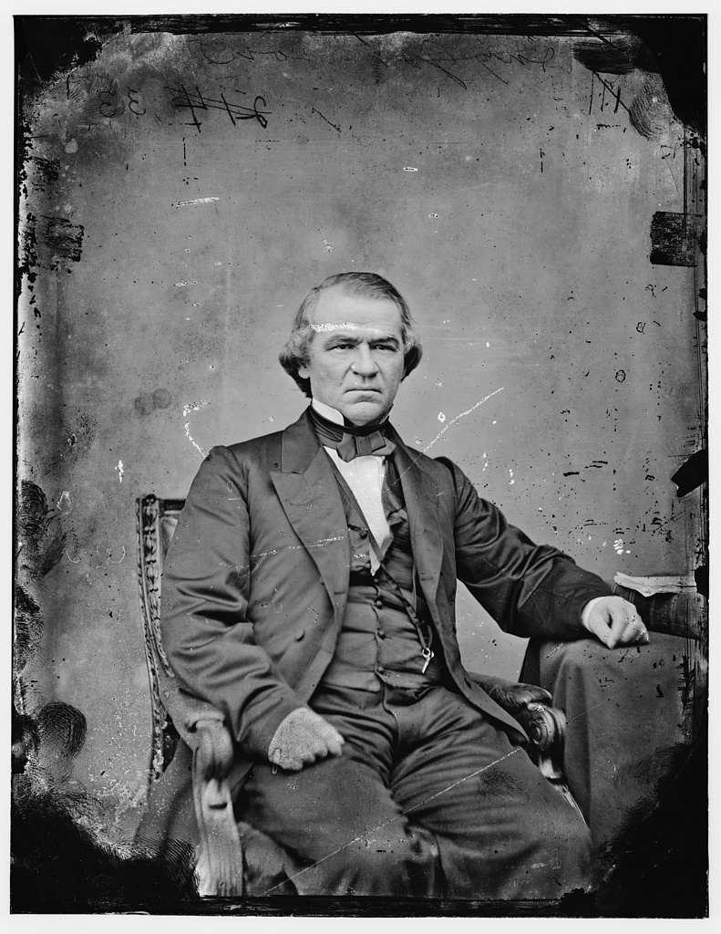#OTD in 1865, with the death of President Abraham Lincoln, Vice President Andrew Johnson is sworn in as the 17th #POTUS, an event which has profound implications for #Reconstruction policy, #CivilRights for formerly enslaved people, and the future of the nation. #CivilWar #APX159
