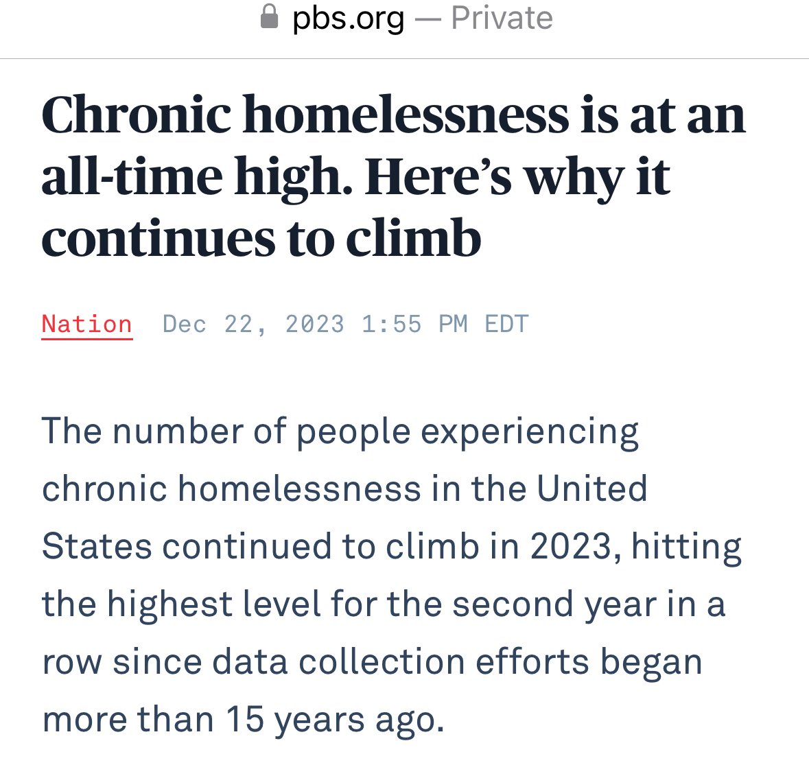 1—Billionaire wealth up 88% since 2020 2—Private investors bought 44% of homes in 2023 3—Families must earn 80% more in 2024 than in 2020 to buy a home 4—Chronic homelessness at all time high Stop this man made atrocity. Tax Billionaires. Protect Housing. Save Working People