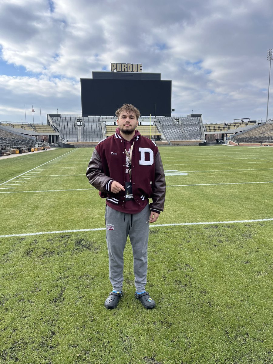 I had a good time at Purdue today‼️@CoachBrickHaley @CoachKaneBoiler @mjohnson7672 @CoachNatePurdue @RisingStars6 @UDJ_Football @TheD_Zone