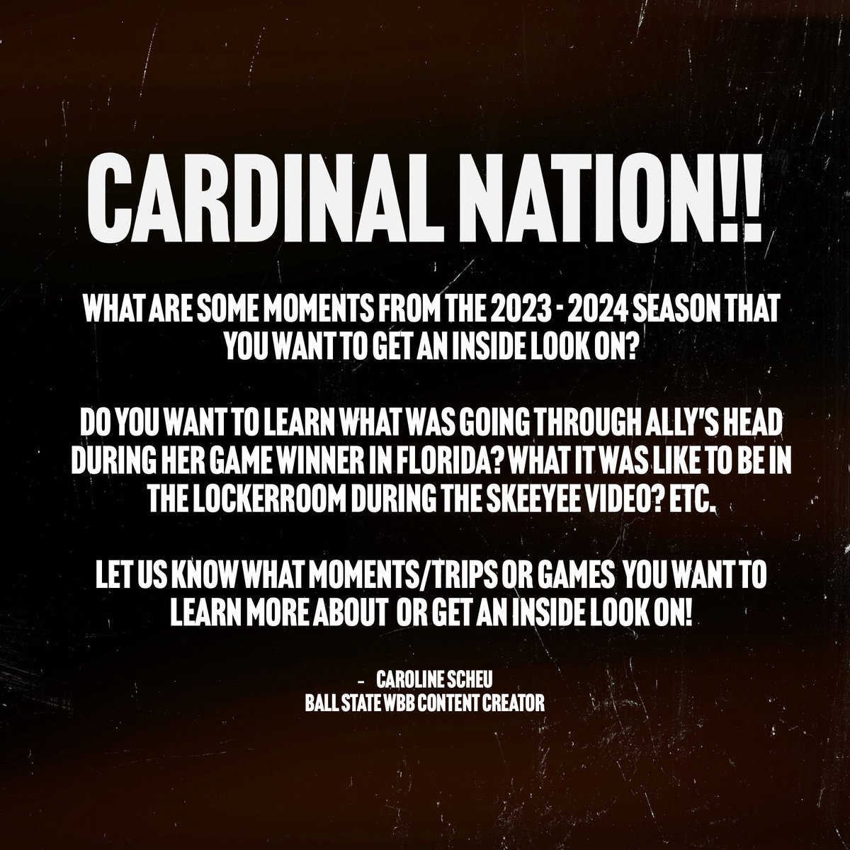 Ball State Women's Basketball tweet media