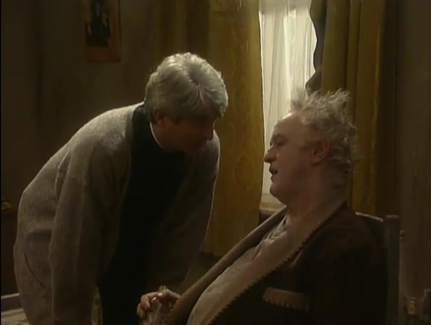 'If the milkman calls, the money's under the statue of our Lord being embarrassed by the Romans.'