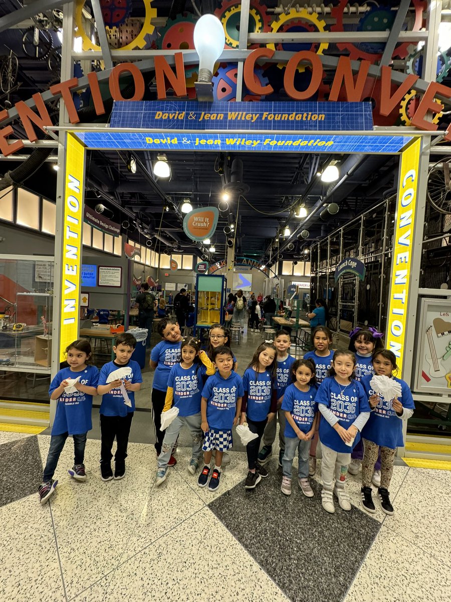 The Class of 2036 had a wonderful team at the Children’s Museum of Houston. Making memories and learning. <a href="/HumbleISD_OFE/">Oak Forest Elementary</a>