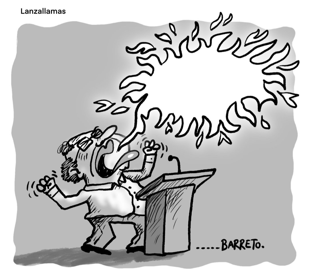 Lanzallamas
#gobierno #discurso #asambleaconstituyente #paztotal #reforma #caricatura #opinión