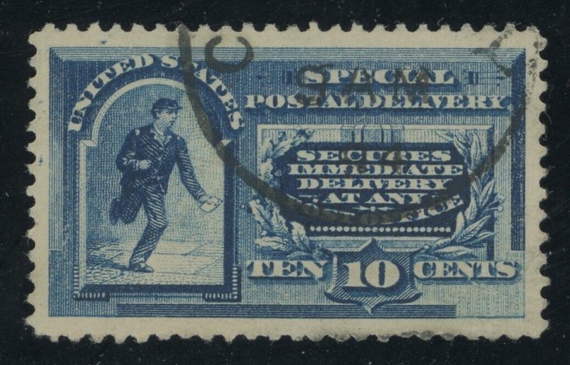 #philately #stamps Stamp of the day. USA E2 - 10 cent Special Delivery issue of 1888. Extremely Fine/Superb used with CDS cancel. Up for grabs in this week’s penny auction on #HipStamp. Click my bio for link.