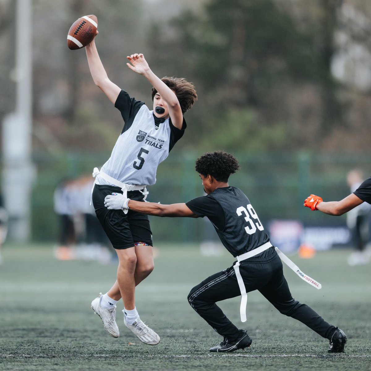 Saturday scenes from #flagfootball Junior National Team Trials #FootballForAll