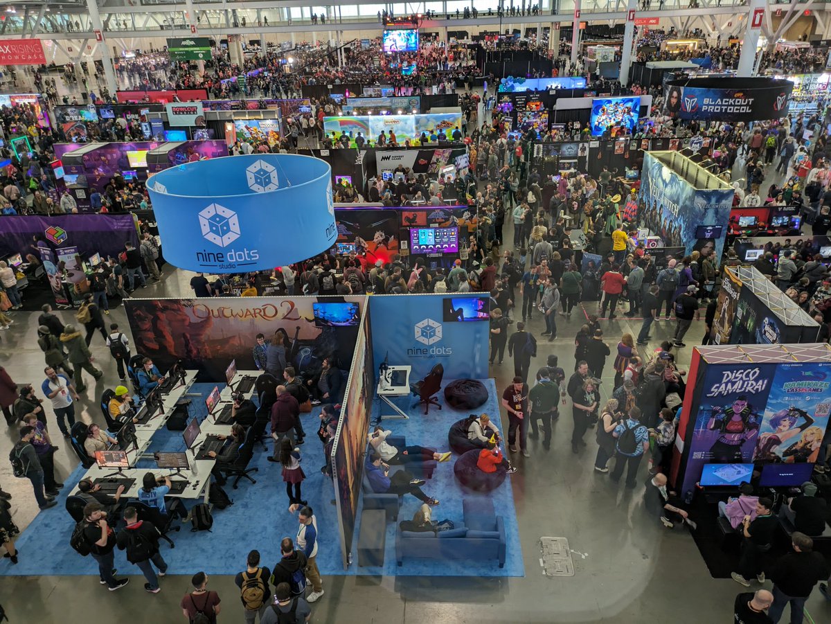 If you're at PAX, the Nine Dots booth is pretty cozy!