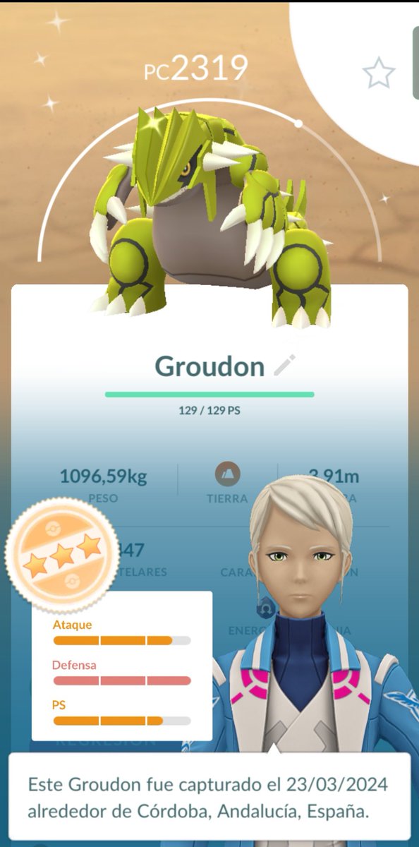 AkesGranada's tweet photo. Ni tan mal el ratito de #PokemonGO #DiaDeIncursiones #ShinyPokemon 👌✨😍👏👏👏 https://t.co/tGz4tIhbdb
