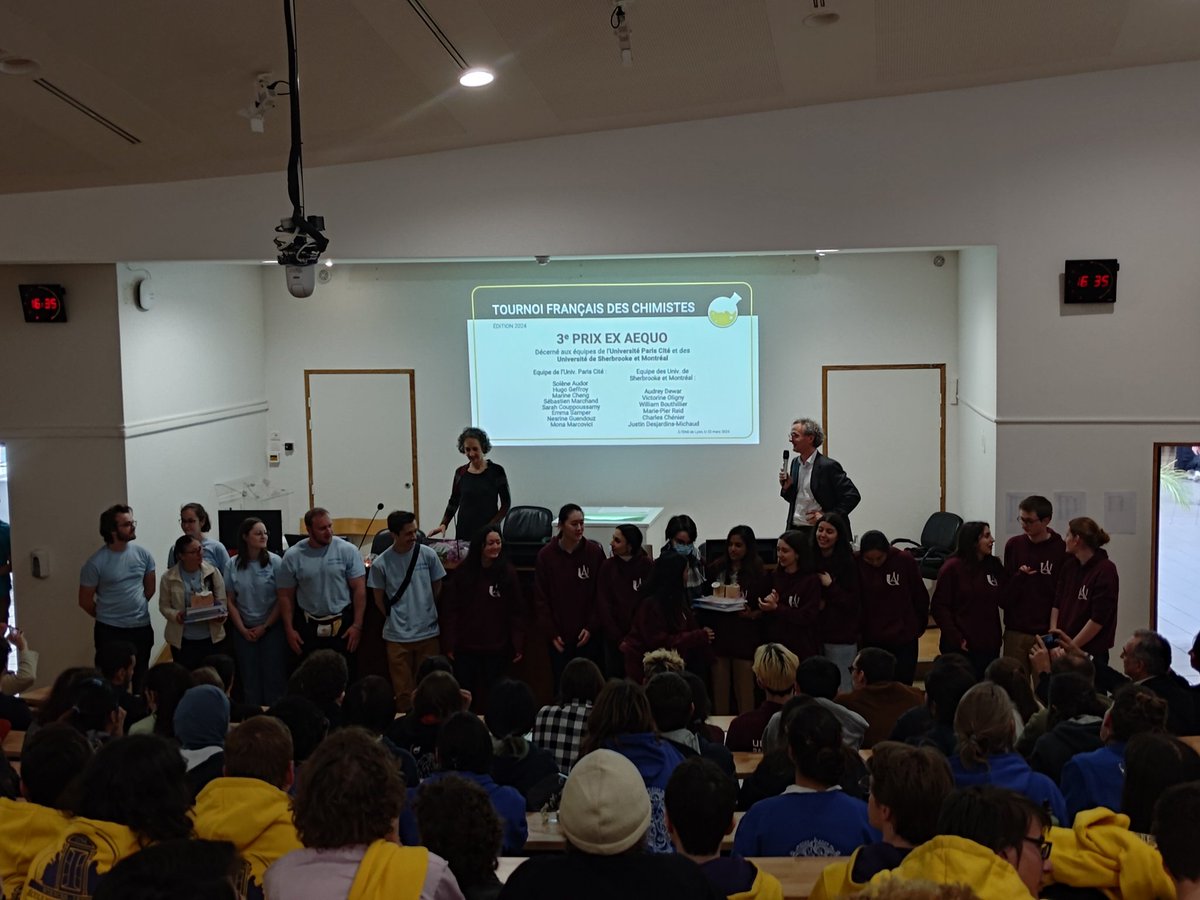Tournoi Français de Chimistes tweet media