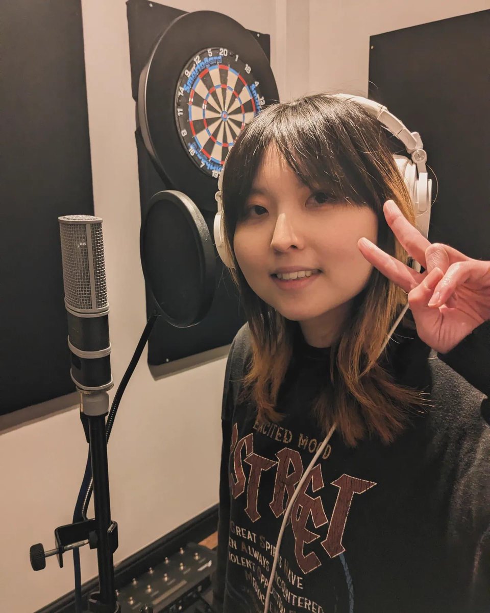 We forgot to post anything for day 3! We got wrapped up in takes! Here's Rio in the studio today tracking vocals! 

#femalefronted #femalefrontedrock #reotheband #vocalist #singer #composer #japanesegirl #studio #recordingsession #musicians #musician