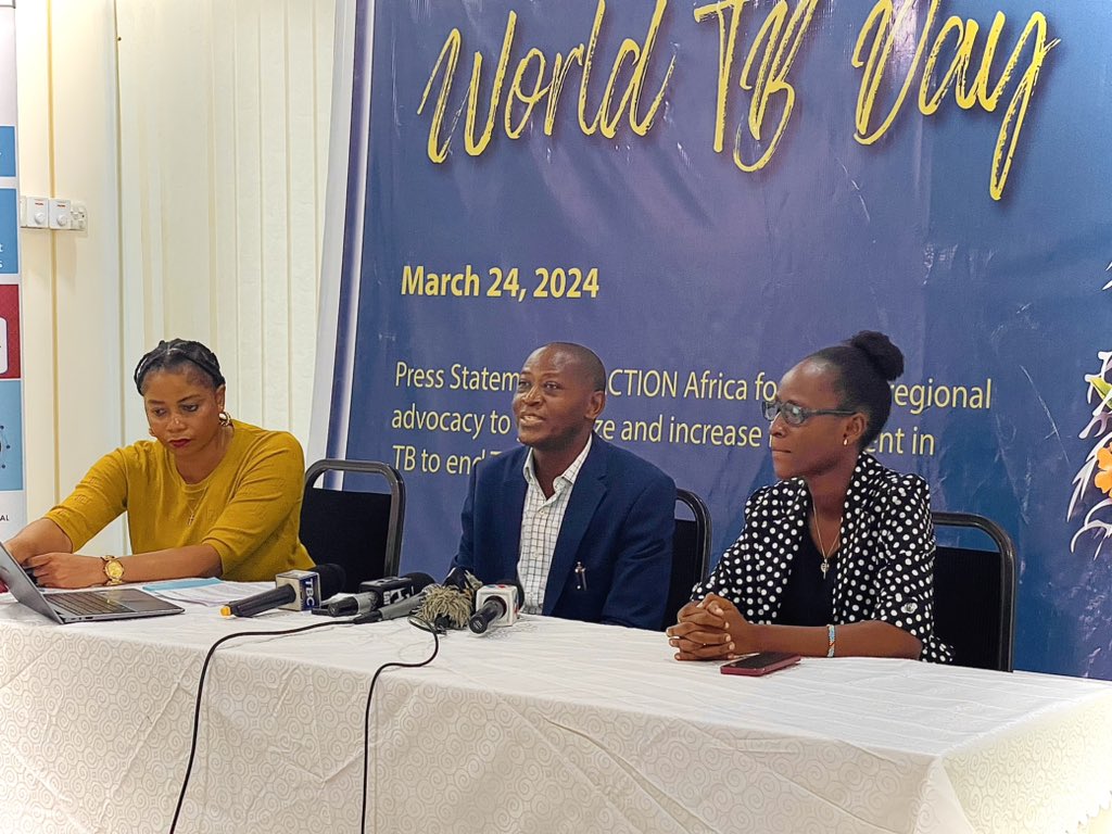 Today Health Promotion Tanzania 🇹🇿 hold a press statement for @_AfricanUnion and Regional Bodies ahead of World 🌎 TB Day. The statement was issued by Dr. Peter Bujari the Chair of Action Africa. #MeetTheTarget #WorldTBDay #ACTIONAfrica @ACTION_tweets @StopTB @GlobalFund