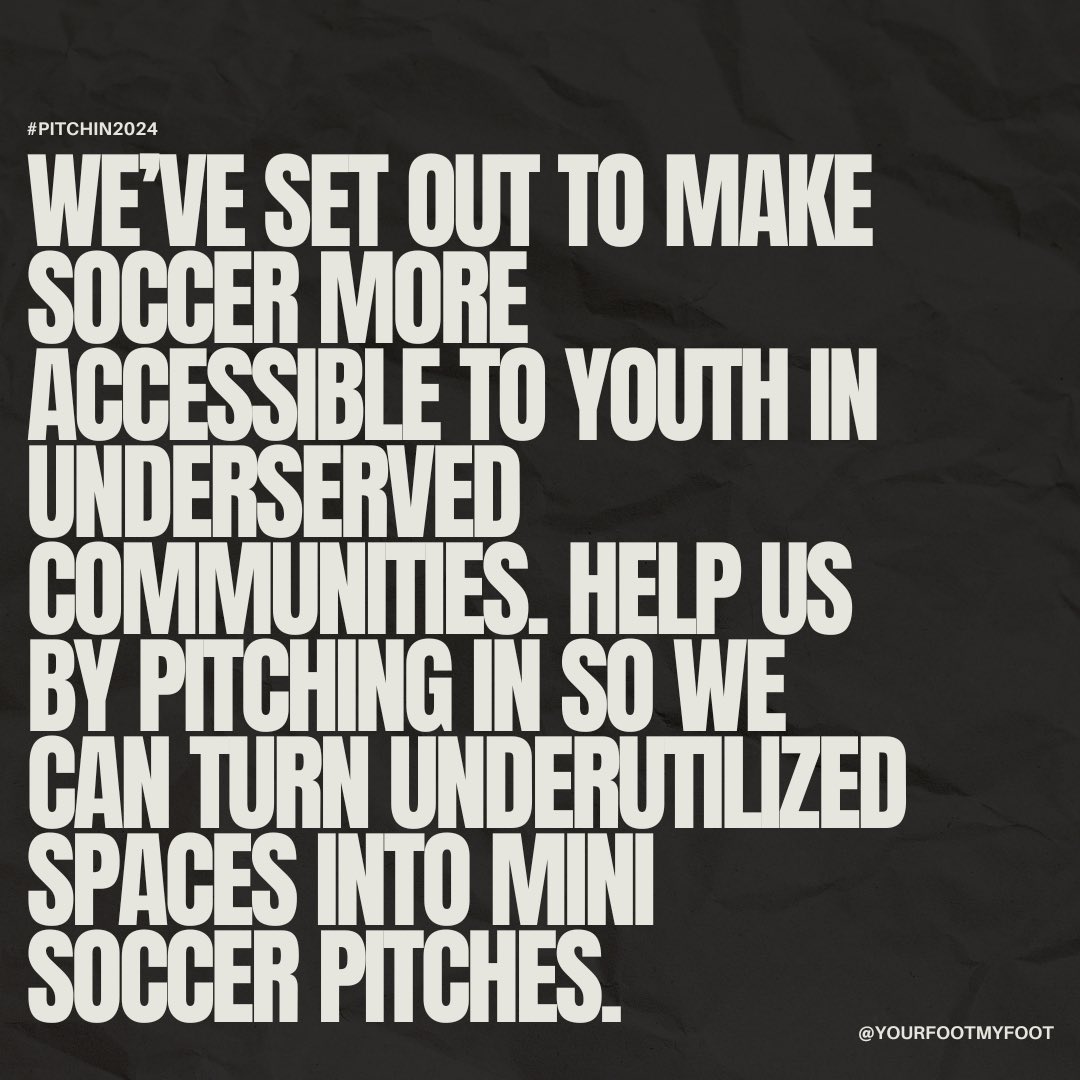 #PitchIn2024 hosted by YFMF Foundation is coming up on April 6th in Chicago, IL! See you there!!

There’s still time to RSVP at 
eventbrite.com/e/pitch-in-tic…