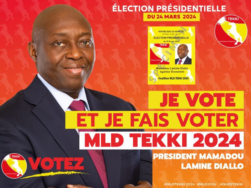 Mld2024's tweet photo. Après tout, je suis à l’origine de l’alliance tactique Yewwi/Wallu qui a permis à l’opposition d’avoir 80 députés à l’Assemblée nationale. 
Et en matière de combat pour l’état de droit et les libertés, ma constance ne fait pas de doute depuis 2007, y compris contre le troisième mandat de Macky Sall. 
Aucun deal ne peut effacer cela. 
Voter la coalition #MLDTekki2024 est la garantie du renforcement de l’état de droit.
#SunuElection2024