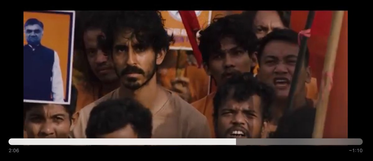 computer_atulya's tweet photo. the new trailer shows that they've changed the colors of the evil political party from saffron (hindu nationalist BJP) to red (communist party) https://t.co/te2NKTYy2p