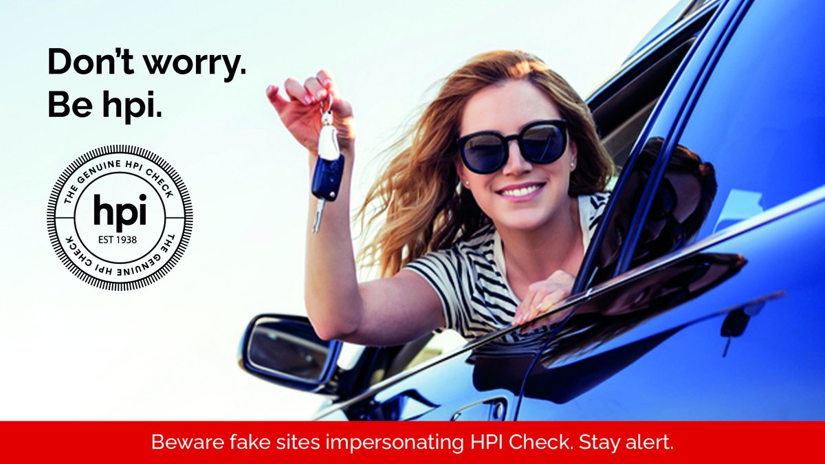 Trust matters in a used car purchase. A genuine #HPICheck provides reliable information on a car's history. Beware of fake sites posing as HPI Check. Stay alert. For a #genuine HPI Check click here - hpicheck.com #ComprehensiveCheck #VehicleHistory #TrustedData