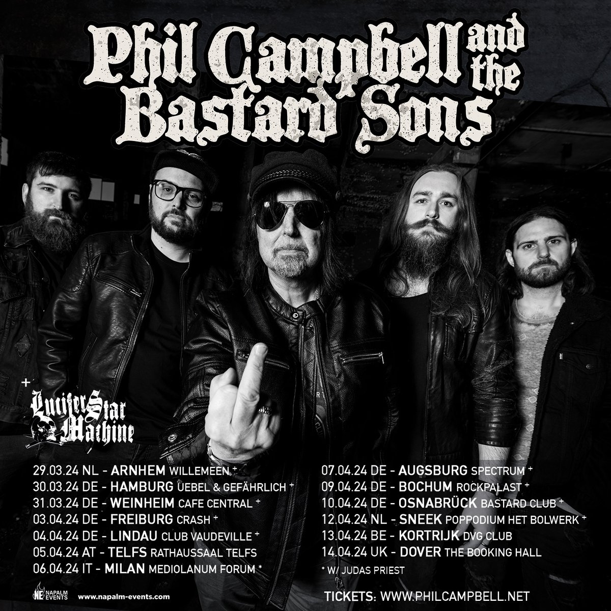 Make sure you catch @PCATBS on tour playing shows in the Netherlands, Belgium, Germany, Austria, Italy & the UK!