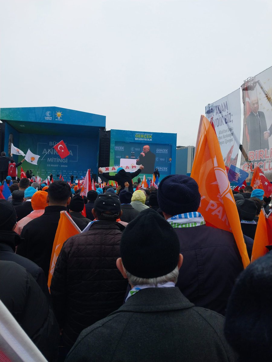 Cumhurbaşkanımız Sn. Recep Tayyip ERDOĞAN’ın teşrifleri ile gerçekleşen Büyük Ankara mitingine katılım sağladık.
31 Mart’ta destan yazılacak.
#HazirizKararliyiz