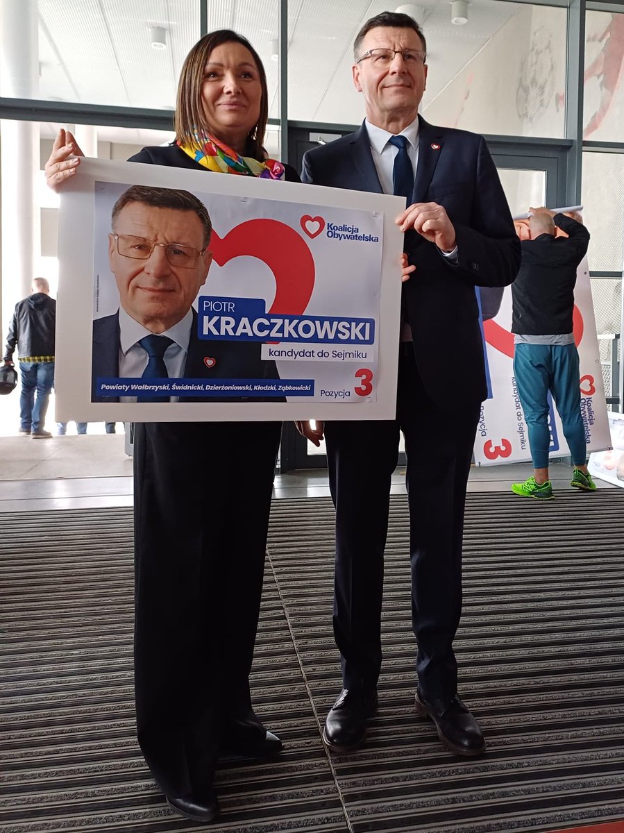 Monika <a href="/MWielichowska/">Monika WIELICHOWSKA</a>, pięknie dziękuję za obecność na dzisiejszej konwencji wyborczej <a href="/KO_Obywatelska/">Koalicja Obywatelska</a> w <a href="/WalbrzychMM/">WałbrzychMojeMiasto</a> 🤝

#wyborysamorzadowe2024 
#POZwycięstwo 💪👊✌️

🤍❤️