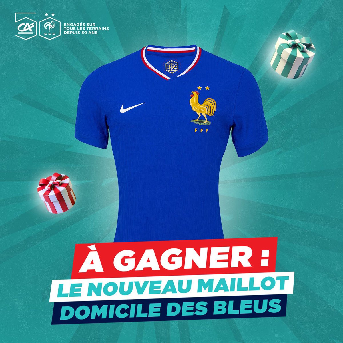 OnaTousunCôtéFoot ⚽️ (@tousuncotefoot) on Twitter photo 🎁 À GAGNER : 𝗹𝗲 𝗻𝗼𝘂𝘃𝗲𝗮𝘂 𝗺𝗮𝗶𝗹𝗹𝗼𝘁 𝗱𝗼𝗺𝗶𝗰𝗶𝗹𝗲 𝗱𝗲𝘀 𝗕𝗹𝗲𝘂𝘀 ! 🤩🇫🇷
𝘗𝘰𝘶𝘳 𝘵𝘦𝘯𝘵𝘦𝘳 𝘵𝘢 𝘤𝘩𝘢𝘯𝘤𝘦 :
🔁 RT + FOLLOW <a href="/tousuncotefoot/">OnaTousunCôtéFoot ⚽️</a>
🖊️ Mentionne en commentaire ta taille de maillot
🍀 Le gagnant sera contacté en DM jeudi 28 mars 🎁 À GAGNER : 𝗹𝗲 𝗻𝗼𝘂𝘃𝗲𝗮𝘂 𝗺𝗮𝗶𝗹𝗹𝗼𝘁 𝗱𝗼𝗺𝗶𝗰𝗶𝗹𝗲 𝗱𝗲𝘀 𝗕𝗹𝗲𝘂𝘀 ! 🤩🇫🇷
𝘗𝘰𝘶𝘳 𝘵𝘦𝘯𝘵𝘦𝘳 𝘵𝘢 𝘤𝘩𝘢𝘯𝘤𝘦 :
🔁 RT + FOLLOW <a href="/tousuncotefoot/">OnaTousunCôtéFoot ⚽️</a>
🖊️ Mentionne en commentaire ta taille de maillot
🍀 Le gagnant sera contacté en DM jeudi 28 mars
