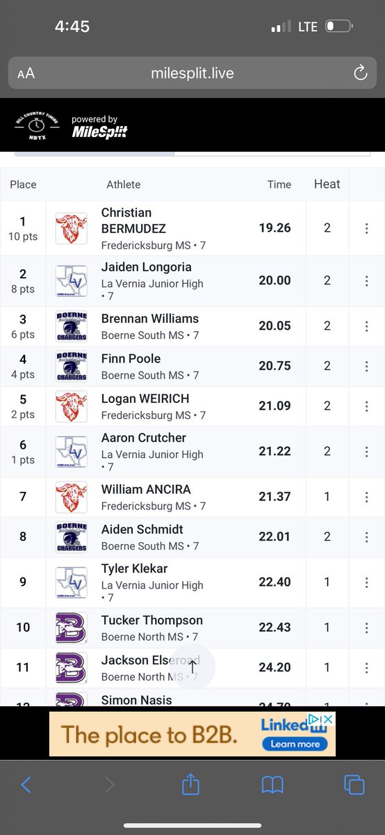 CABermudez10's tweet photo. Took home some metal from the District Qualifier meet in Boerne…FBG is hosting District next week🏆 Qualified for the 110Hurdles, 400 and 4x400 relay 
#billiepride https://t.co/9mESQPJAHO