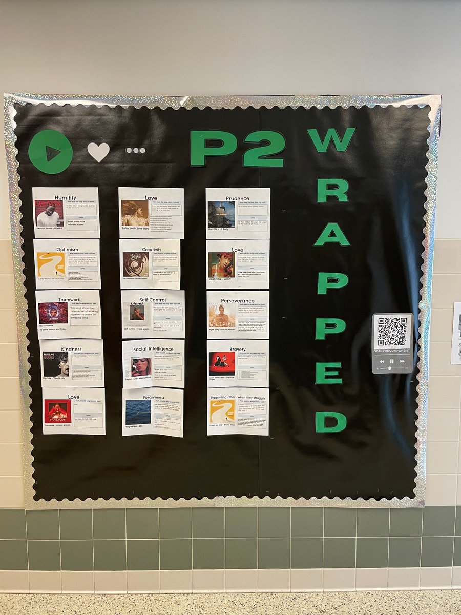 EPSDEyer's tweet photo. Ms. Scheuer and Miss Nguyen recently combined their Reading Classes for a Positivity Project Lesson where the students collaborated to create a playlist featuring songs that embody the various character traits being studied during school year. #OneEyer #EastPennPROUD #PosProject https://t.co/qMA2se1L4a