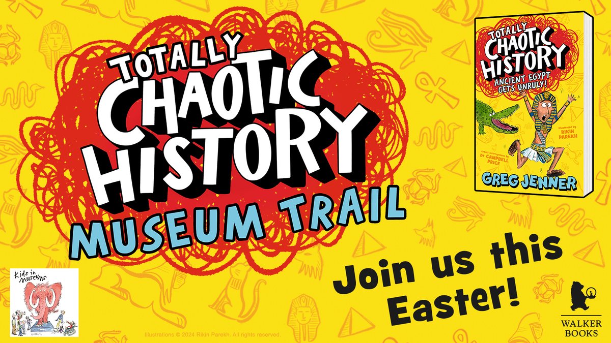 To celebrate the release of #TotallyChaoticHistory by @greg_jenner, we're joining the #TCHMuseumTrail from @kidsinmuseums & @WalkerBooxplore Ancient 

Complete the activity sheet to receive your Totally Chaotic History sticker! 

museumofcornishlife.co.uk/whats-on/