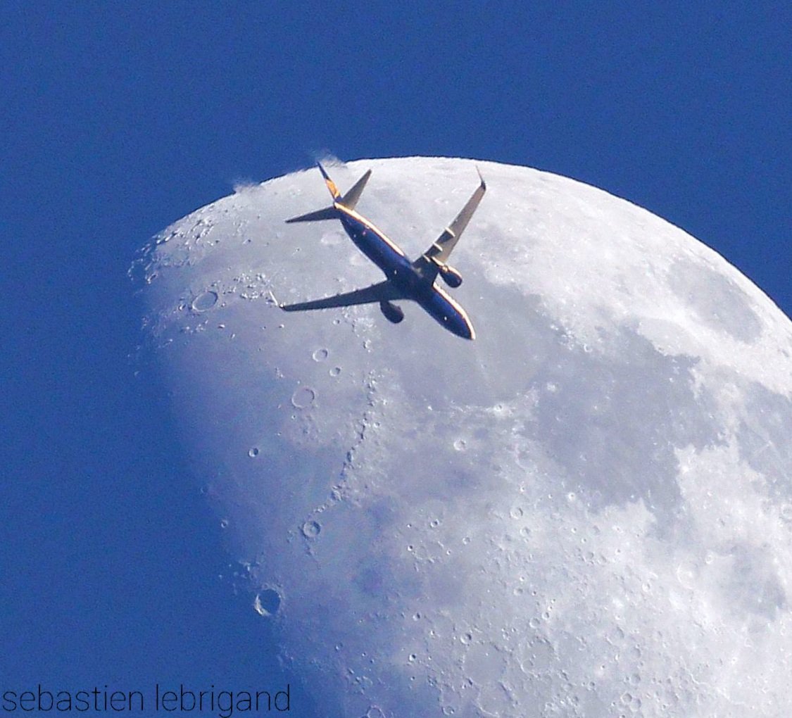 Boeing 737 🇺🇲 Ryanair 🇮🇪☘. At 33000 feet. Photo: @lebribri (France)