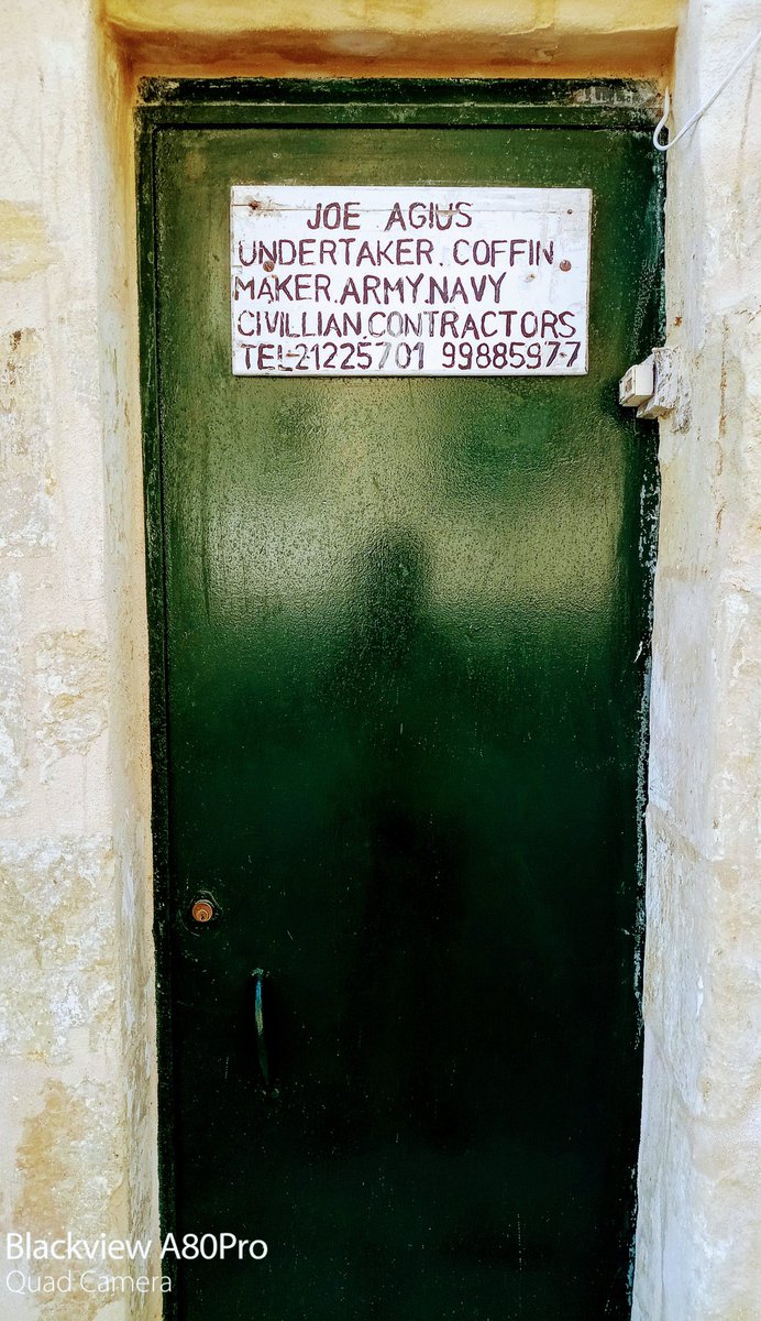 HamalaViews's tweet image. Two very helpful notices I came across today in Valetta, Malta #Valetta #Malta #Undertakers #Cannabis #Beer