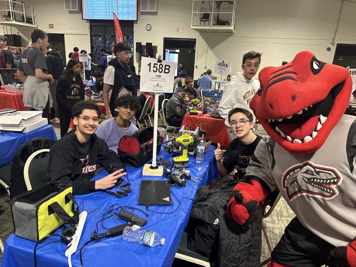 Richie the Raptor (@richietheraptor) on Twitter photo Today I’m hanging out with the <a href="/rich227mer/">Rich M.E.R. Club</a> Robotics Team <a href="/VEXRobotics/">VEX Robotics</a> Illinois State Championship Meet. Lots of fun @OlivetNazarene University <a href="/RichTownshipHS/">Rich Township HSD 227</a> <a href="/RTHSActivities/">Raptor Activities and School Pride</a> Today I’m hanging out with the <a href="/rich227mer/">Rich M.E.R. Club</a> Robotics Team <a href="/VEXRobotics/">VEX Robotics</a> Illinois State Championship Meet. Lots of fun @OlivetNazarene University <a href="/RichTownshipHS/">Rich Township HSD 227</a> <a href="/RTHSActivities/">Raptor Activities and School Pride</a>
