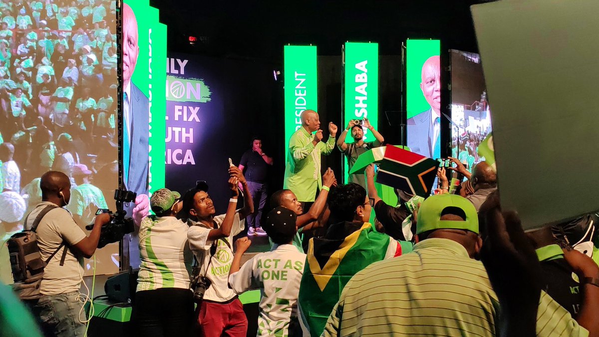 Today @Action4SA reached new heights with the launch of our 2024 Election Manifesto by President @HermanMashaba. Proud to have been part of the team behind this event. We can & will fix South Africa 🗳️🇿🇦 #ActionSAManifestoLaunch