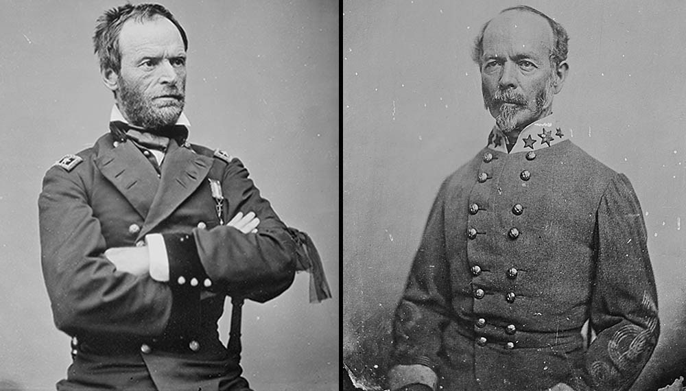 #OTD in 1865, Gens. William T. Sherman and Joseph E. Johnston meet halfway between their respective armies at the Bennett farmhouse, near Durham's Station, NC. They discuss the recent Lincoln assassination, the current military situation and the need to end the #CivilWar. #APX159