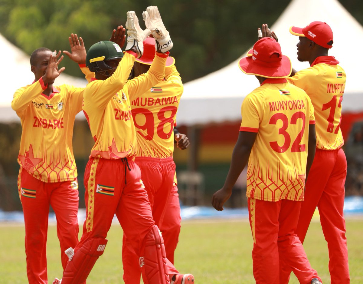 #DoubleDelight 🎉 What a historic moment for Zimbabwe Cricket! 🥇 Congratulations to the young Chevrons for clinching the gold medal at the Africa Games! 🏏 Your teamwork and resilience have set a remarkable example for future generations. #Chevrons #AfricaGames #GoldMedal