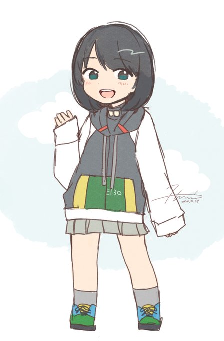 「multicolored clothes skirt」 illustration images(Latest)