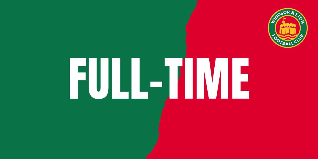 90+5’ ~ FULL TIME WEFC 1-2 @theofficialhtfc