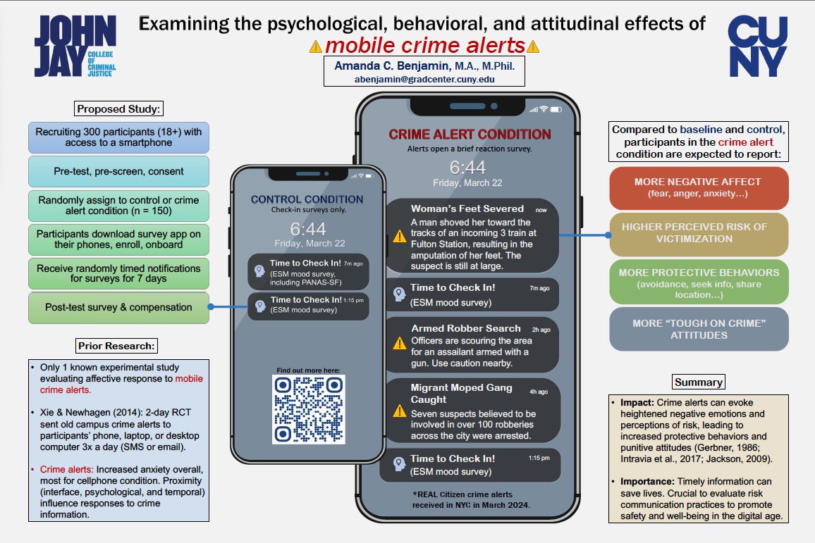 AmandaBenjamin_'s tweet image. I genuinely had a GREAT time watching people’s eyes widen as they saw my poster 
#apls2024 #crimealert