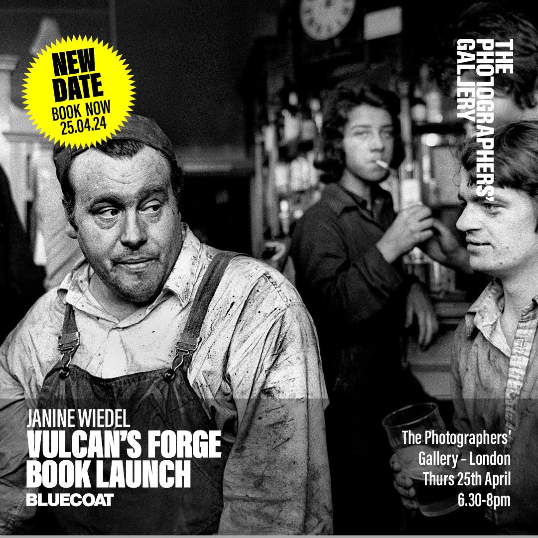 Join us for the rescheduled book launch of Vulcan's Forge by Janine Wiedel. The talk and book signing will take place on the 25th April at @TPGallery RSVP here: 1854.photo/VulcansForge