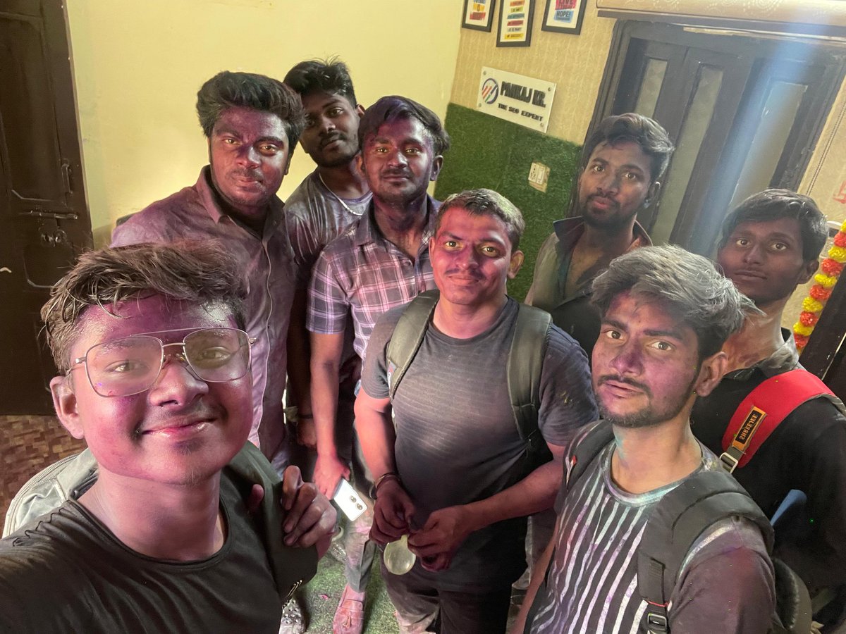 seopankajkumar's tweet photo. Happy Holi To All Of You 🎉 Our office transformed into a riot of colors this Holi! 🌈 🥳 Our team #HappyHoli #happyholi2024 #holi #pankajkumarseo #seoinstitute #seotraining #seomarketingtips #seomarketingstrategy #digitalmarketing #ArvindKejriwal https://t.co/tJejyiTmdI
