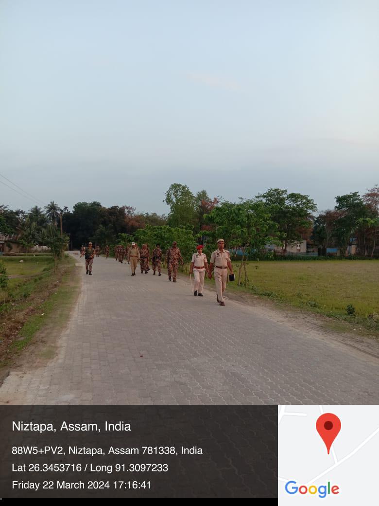 Area domination exercises conducted. @CMOfficeAssam @assampolice @DGPAssamPolice @gpsinghips