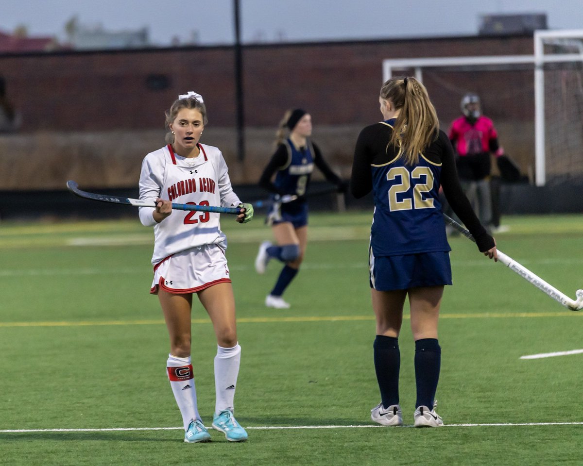 CA Senior Zoe Martin, a standout Field Hockey & Lacrosse player, was honored by the Sportswomen of Colorado Hall of Fame. Zoe was presented with the special All-Around Award! Congrats Zoe! #GoMustangs! #copreps #OneCA @sportswomenofcolorado Read more: bit.ly/3wXhPsF