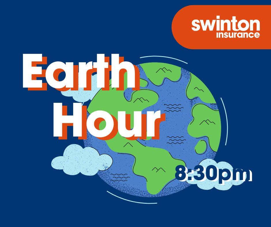 Tonight is Earth Hour! 🌍 Will you be taking part in turning your lights out for an hour at 8:30pm to show symbolic support for the planet and to raise awareness of the environmental issues affecting it?