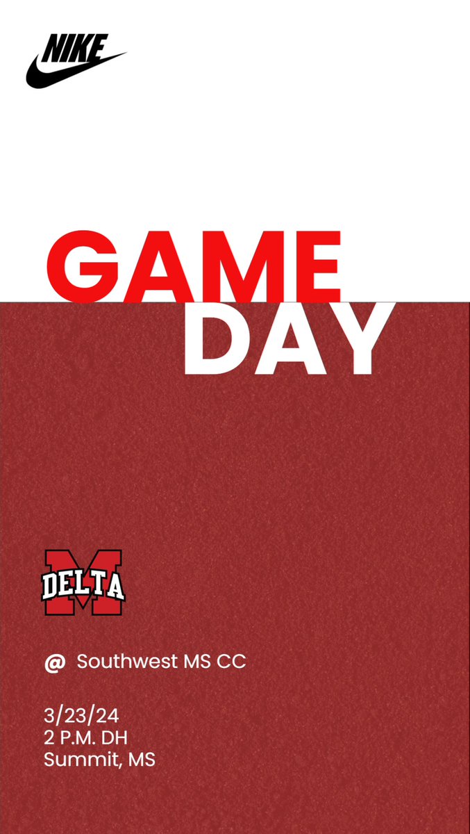 Back on the road for a MACCC doubleheader. 

🆚 Southwest 
🗓️ 3/23/24
⌚️2:00 DH
🎥 go.smccbears.tv