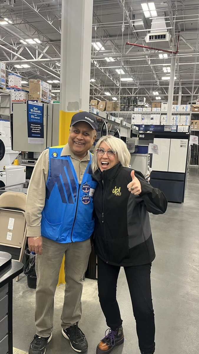 Shannon is at Rona+ South Common — 10131 13 Ave SE Take advantage of incredible offers on LG, Whirlpool, Maytag, Bosch & GE Café appliances. Visit any Rona+ store—best prices, in-store only! #appliances #renovations #dreambig #southedmontoncommon #edmontonsgreatesthits #up993