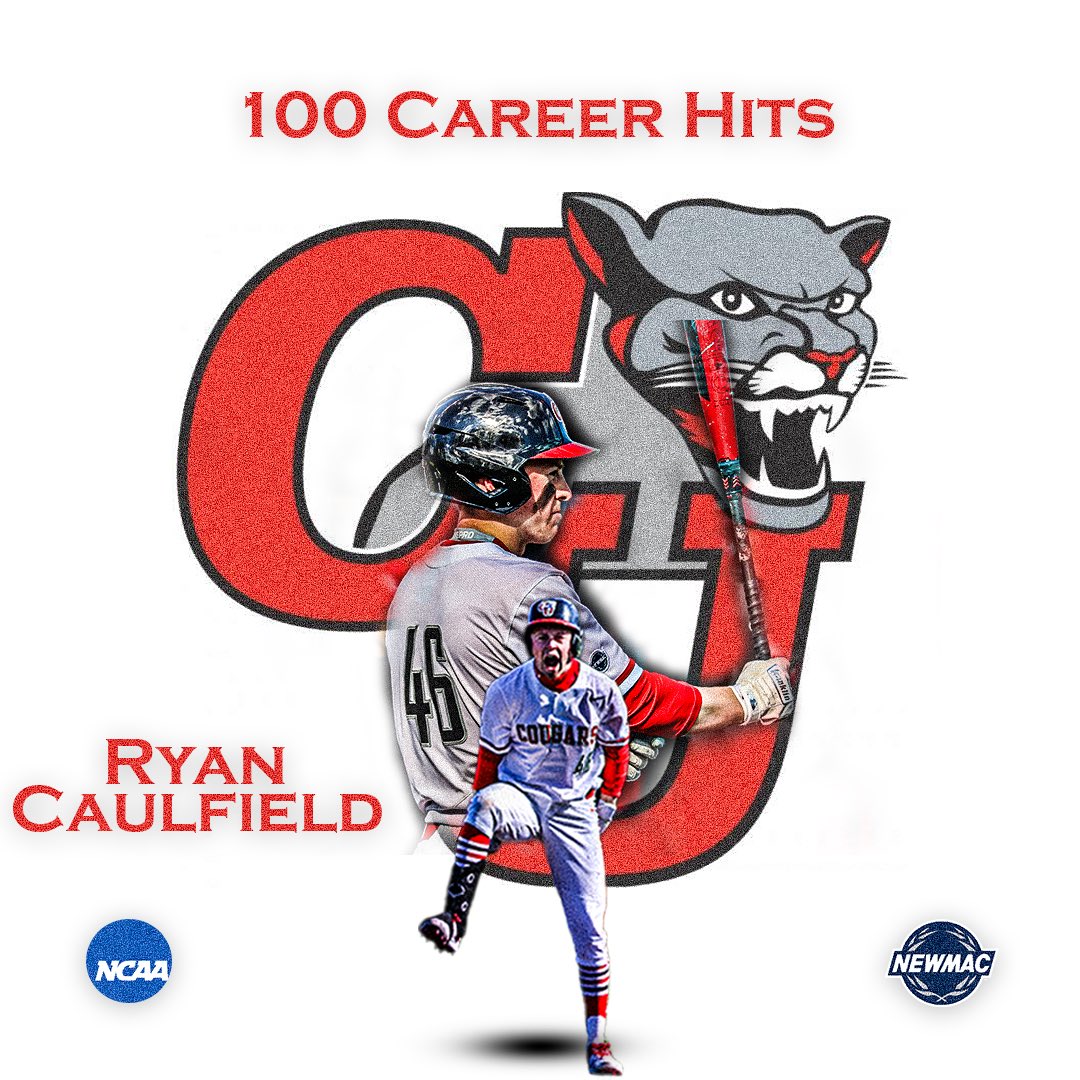 Clark U Baseball (@clarkubaseball) on Twitter photo Congratulations to Graduate Student Ryan Caulfield <a href="/Rcaulf1/">Ryan Caulfield</a> of Simsbury, CT for reaching 100 career hits in our game against Rhode Island College this past Thursday. #RollCougs Congratulations to Graduate Student Ryan Caulfield <a href="/Rcaulf1/">Ryan Caulfield</a> of Simsbury, CT for reaching 100 career hits in our game against Rhode Island College this past Thursday. #RollCougs