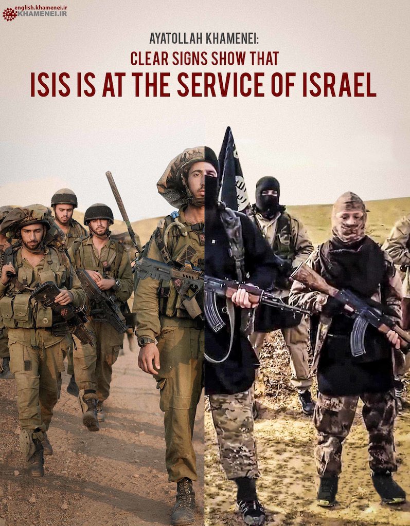 ShaykhSulaiman's tweet photo. ISRAEL IS ISIS https://t.co/xJOFup9eqv