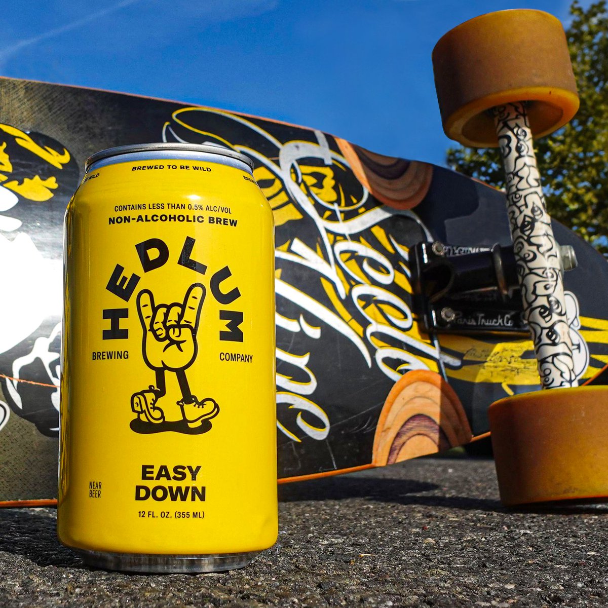 hedlumbrewing's tweet photo. Good days are even better when crushing a brew.

#Hedlum #HedlumBrewing #skateboarding https://t.co/3ihaC97Mn3